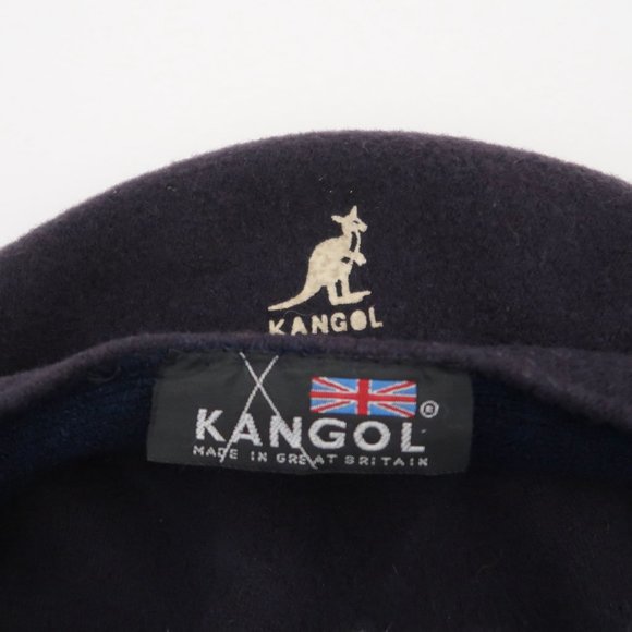 vtg KANGOL wool Spitfire Newsboy cap Made in UK - Picture 4 of 5